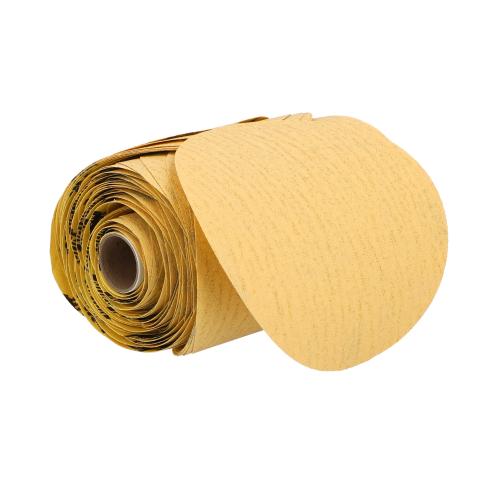 Norton 83816 6 In. Gold Reserve No-Fil Paper PSA Disc Roll P100 Grit A296 AO 100 Per Roll Norton 83816