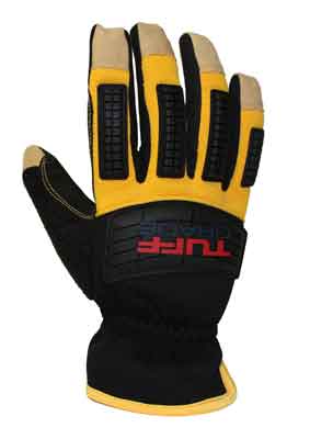 Mechanics Gloves Tuff Grade TGG-516-L Large Mechanics Deerskin Leather Gloves
