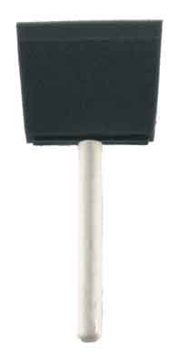 Compounds - Marine Tuff Grade TGB-01-FOAM 1 Inch Foam Brush Flat Wood Handle