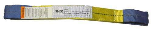Web Slings Tuff Grade TGWS0204 Web Sling 2 InchX4' Type 3 Double Eye 2 Ply Tuff Grade