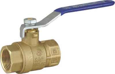 Valves Tuff Grade TG-BBVT-1/4 1/4 Inch Brass Ball Shut-Off Valve Full Port Threaded