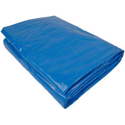 Tarps Tuff Grade TARP-0810-BLUE-10X10 Blue Tarp 8'X10' 10X10 Mesh