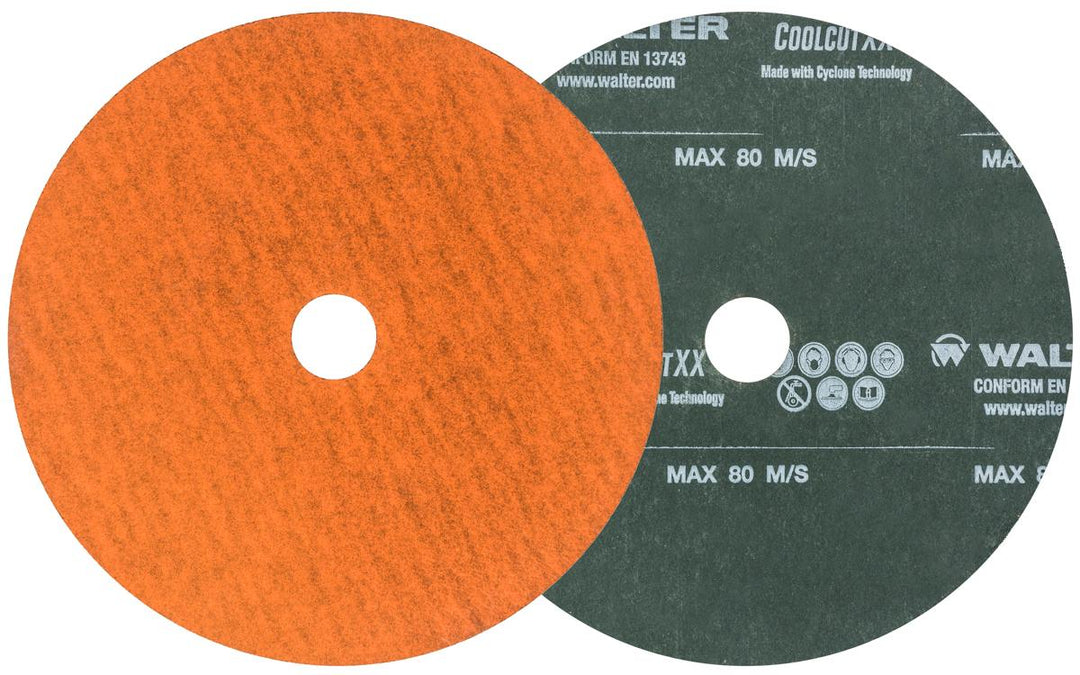Quickchange Discs Walter 15X473 4-1/2 Inch 36 Grit Aluminum Oxide Quickchange Fibre Disc
