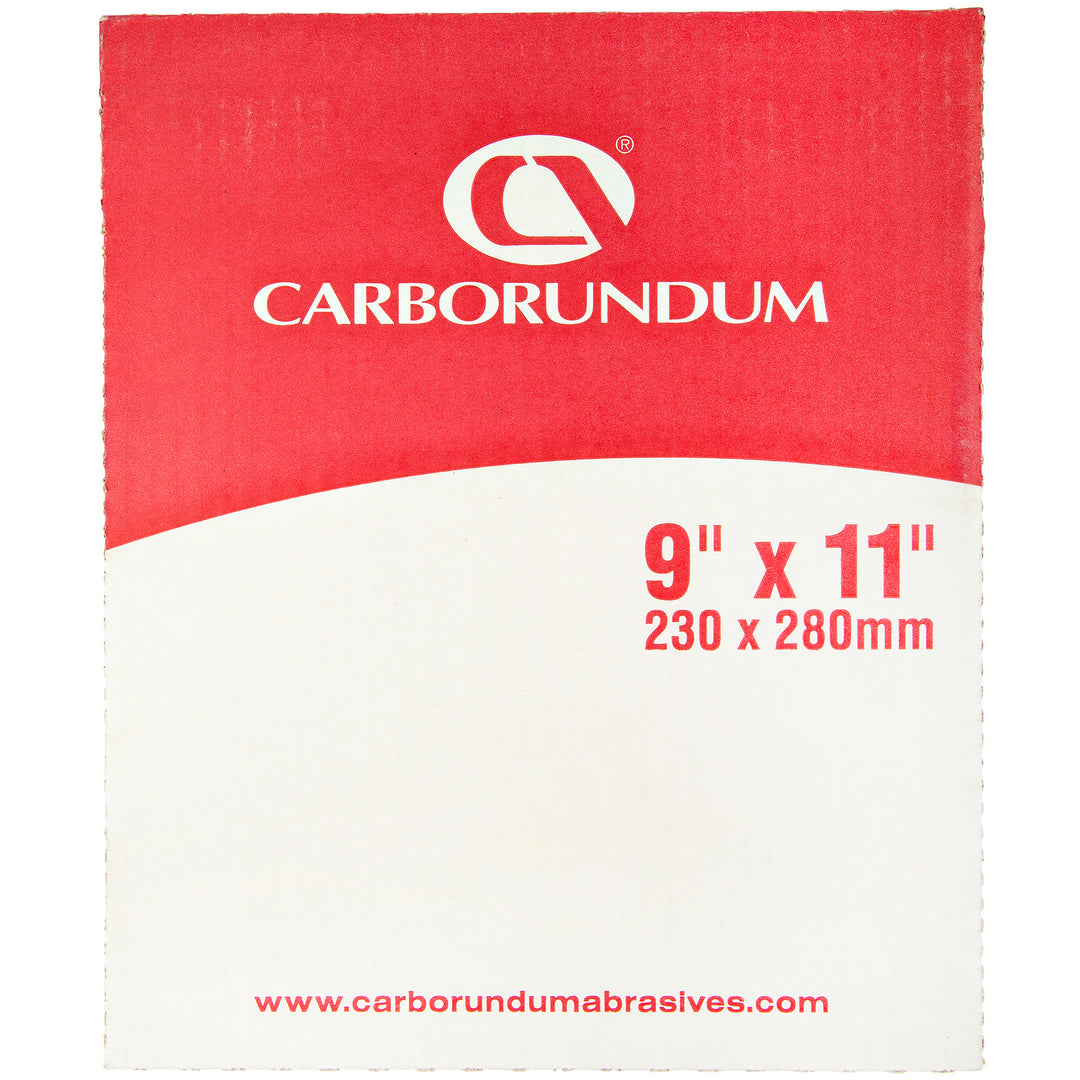 Waterproof Sanding Sheets Carborundum 63861 Paper Waterproof Sanding Sheets BF0416W Silicon Carbide 400 Grit (9 Inch x 11 Inch)