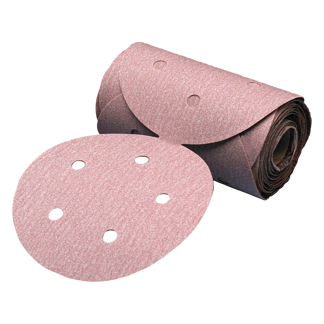PSA Discs Carborundum 15298 Self Adhesive Paper (PSA) Discs 6 Inch Premier Red Material Aluminum Oxide in 400 Grit