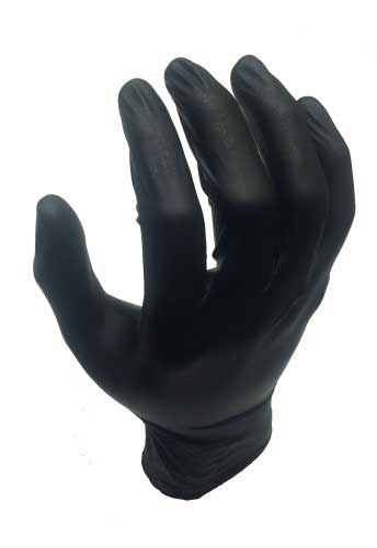 Disposable Gloves Tuff Grade TGG-120-08 Disposable Nitrile Gloves 5 mil (Medium) - Powdered