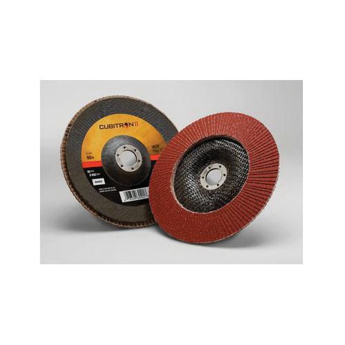 3M AM04890 3M Cubitron II Flap Disc 969F, T27, 7 in x 7/8 in, 80+, 5 per case 3M AM04890