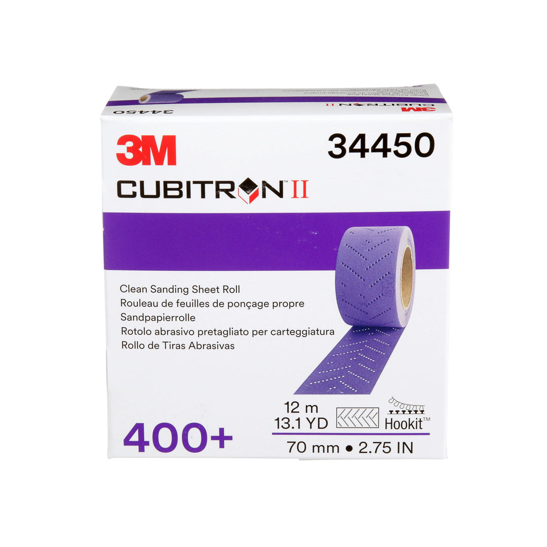 3M 34450 Hookit Clean Sanding Sheet Rolls 737U 400+ (70mm x 12m)