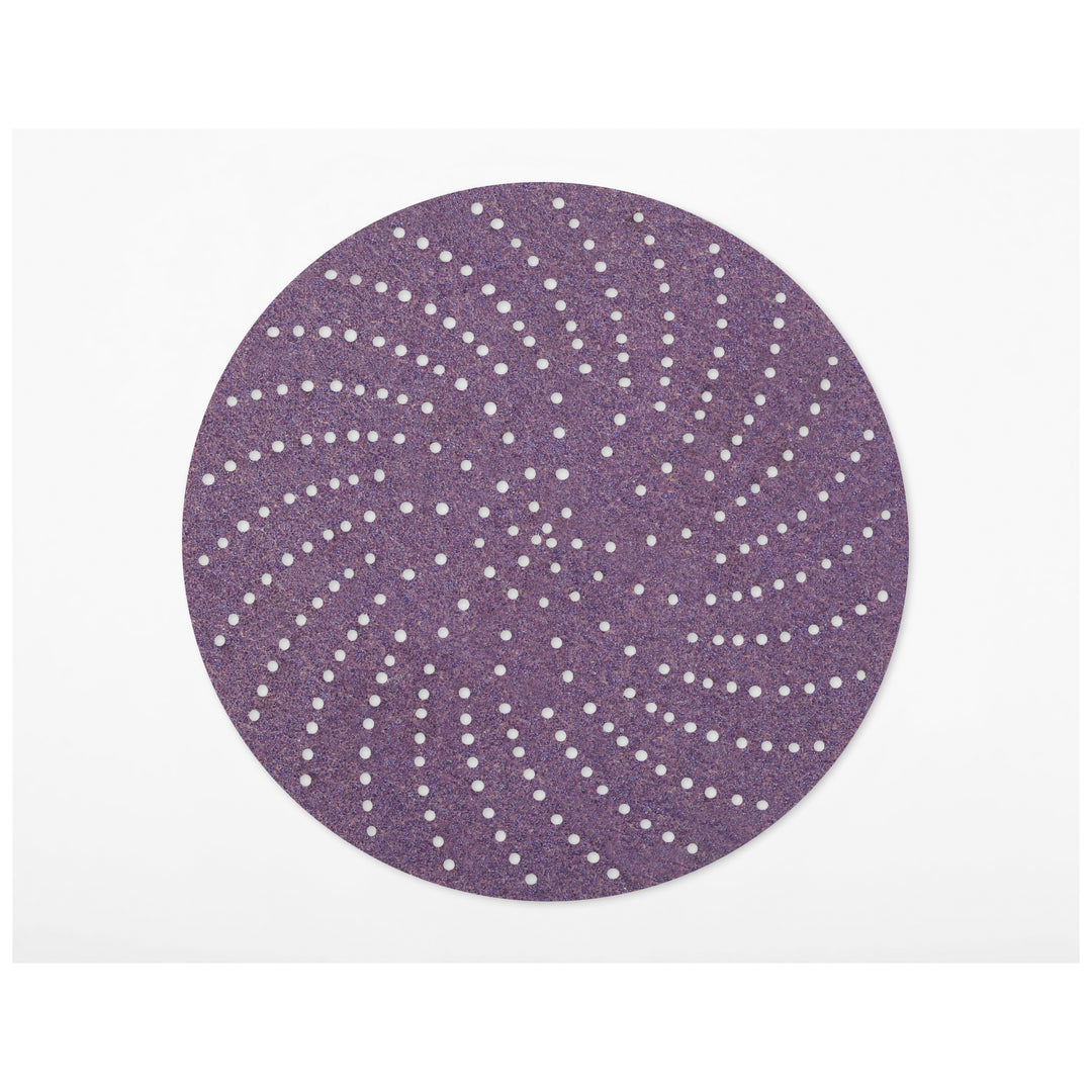 Velcro Discs 3M AB86824 6 Inch x Vacuum - Multihole 775L Ceramic Alumina 80+ Grit Film Velcro Disc