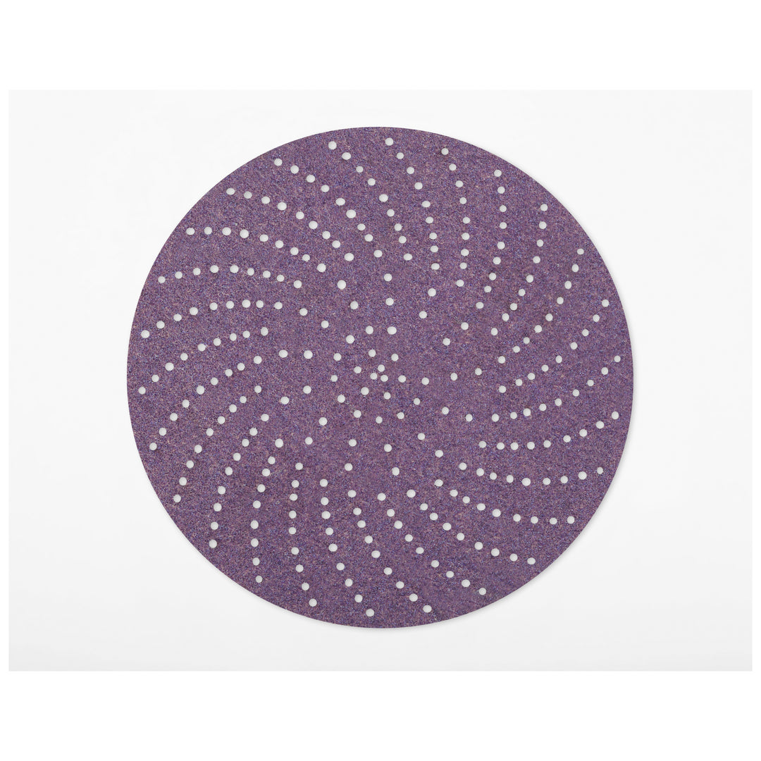 Velcro Discs 3M AB86825 6 Inch x Vacuum - Multihole 775L Ceramic Alumina 120+ Grit Film Velcro Disc