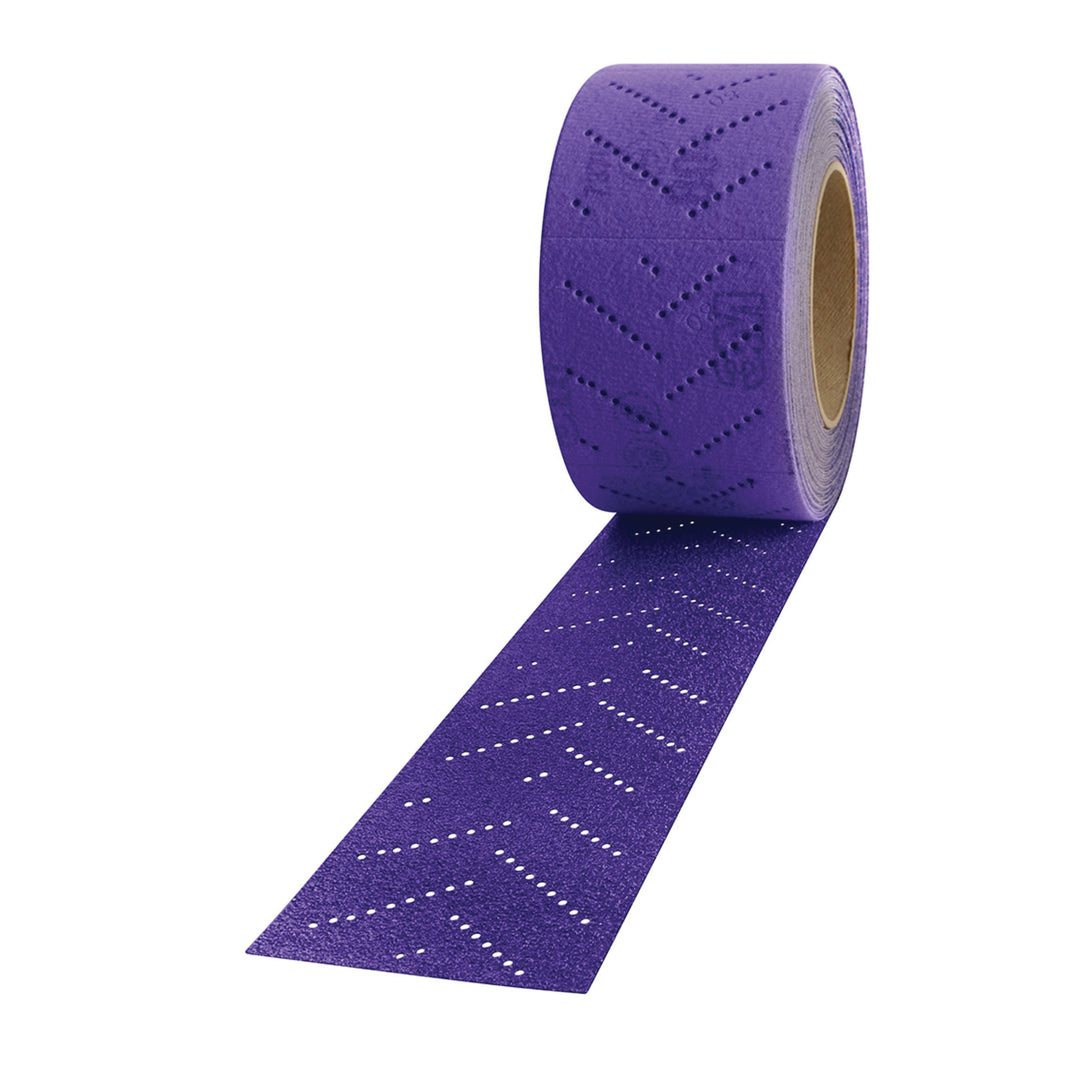3M 34468 Hookit Clean Sanding Sheet Roll 240+ grade (115 mm x 12 m)