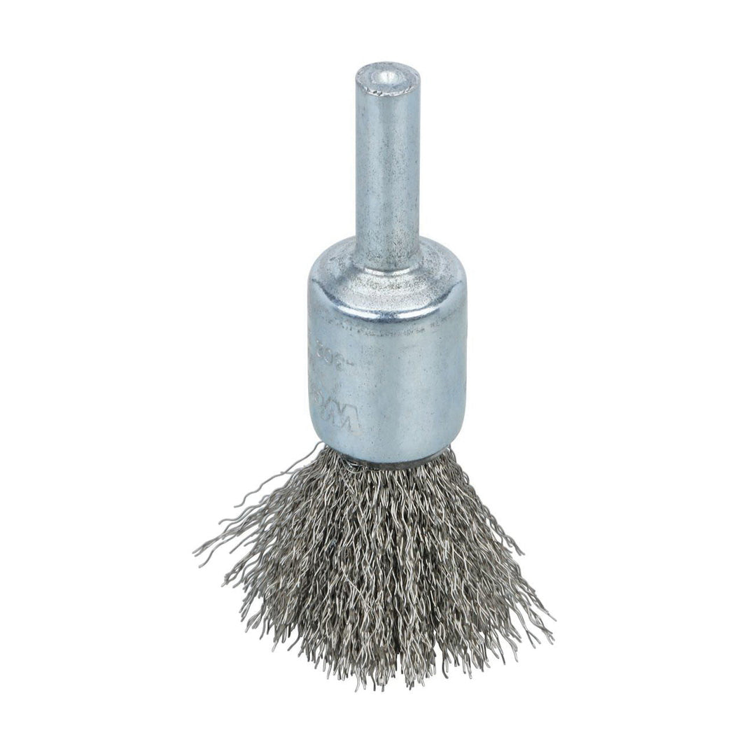 End Brushes Dynabrade 78825 Crimped Wire End Brush 1/2 Inch Diameter X .006 X 7/8 Inch Stainless Steel