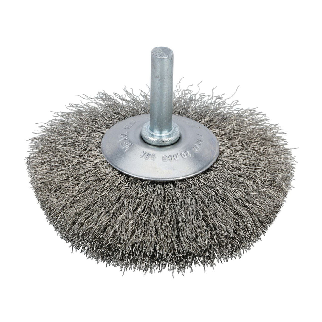 Crimped Wire Wheel Radial Brush Dynabrade 78861 Steel Crimped Wire Radial Wheel Brush (2 Inch x .0118 x 7/16 Inch)
