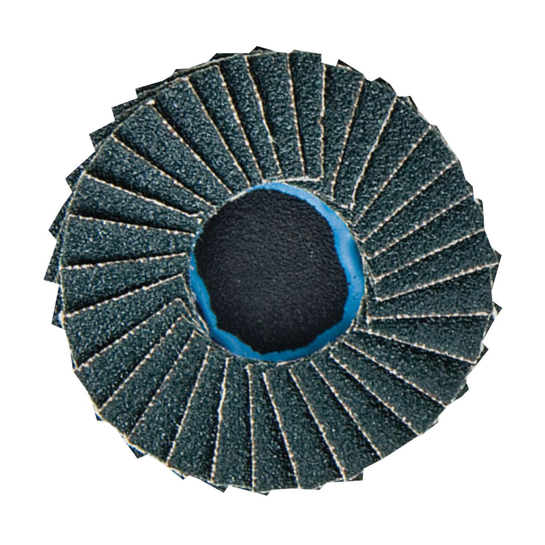 Type R Discs Dynabrade 90925 3 Inch Quickchange Non-Vacuum Locking-Type Disc 60 Grit Zirconia Alumina