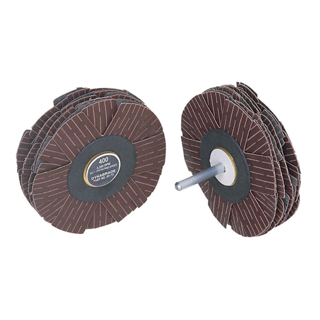 Spindle mount Dynabrade 93166 4 Inch Spindle Mount 80 Grit Aluminum Oxide Sanding Star