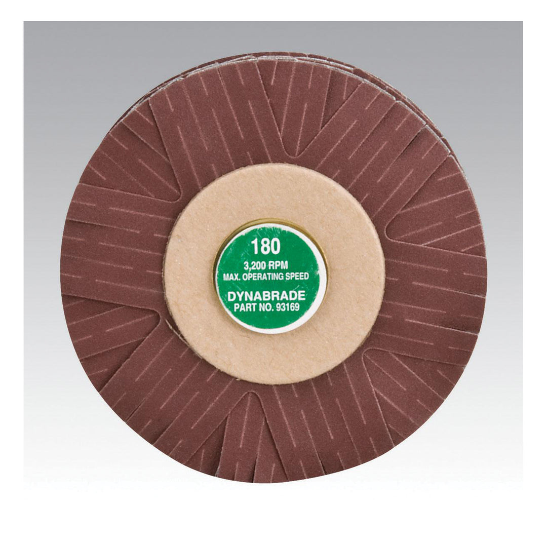 Spindle mount Dynabrade 93169 4 Inch Spindle Mount 180 Grit Aluminum Oxide Sanding Star