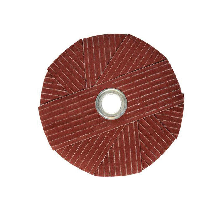 Arbor Mounted Sanding Stars Dynabrade 93396 4 Inch X 1/2 Inch Arbor Mount 220 Grit Aluminum Oxide Sanding Star
