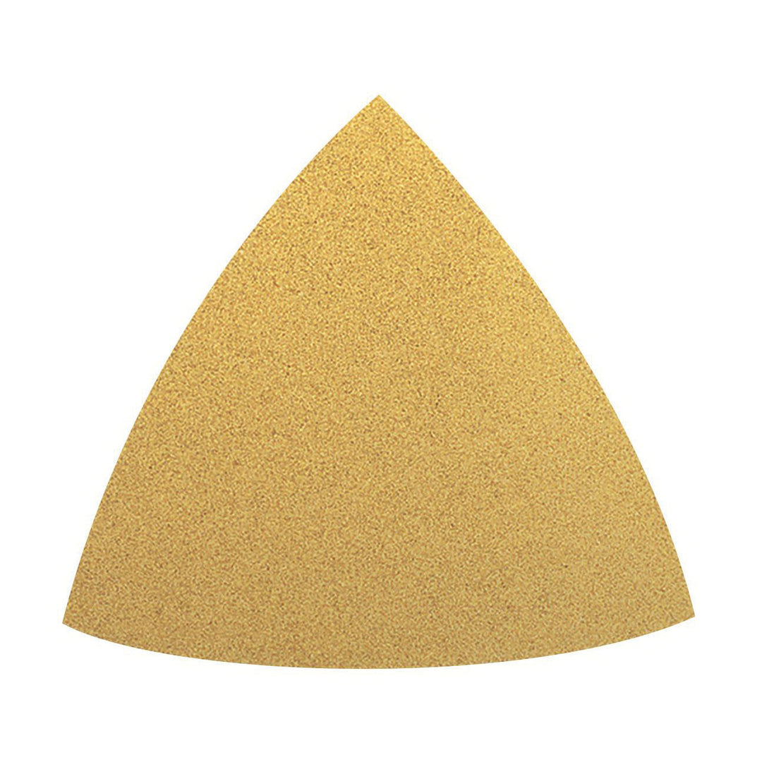 Velcro Triangles Dynabrade 93928 2-7/8 Inch X 3-1/8 Inch A/O Aluminum Oxide 320 Grit Velcro Non-Vacuum Abrasive Paper Triangular