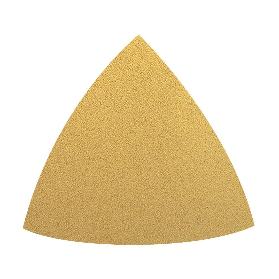 Velcro Triangles Dynabrade 93938 2-7/8 Inch X 3-1/8 Inch A/O Aluminum Oxide 600 Grit Velcro Non-Vacuum Abrasive Paper Triangular