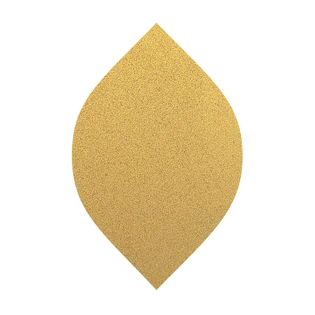 PSA Cut Sheets Dynabrade 93997 2-7/8 Inch X 3-3/4 Inch A/O Aluminum Oxide 320 Grit Psa Non-Vacuum Abrasive Paper Teardrop