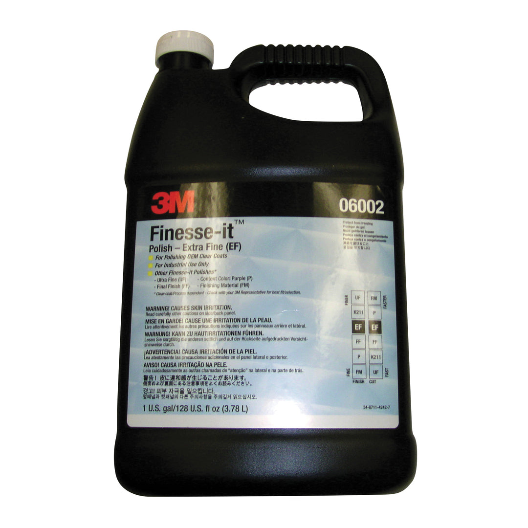 Compounds 3M AB06002-2 Finesse-It Polish 06002 Extra Fine 1 Gallon