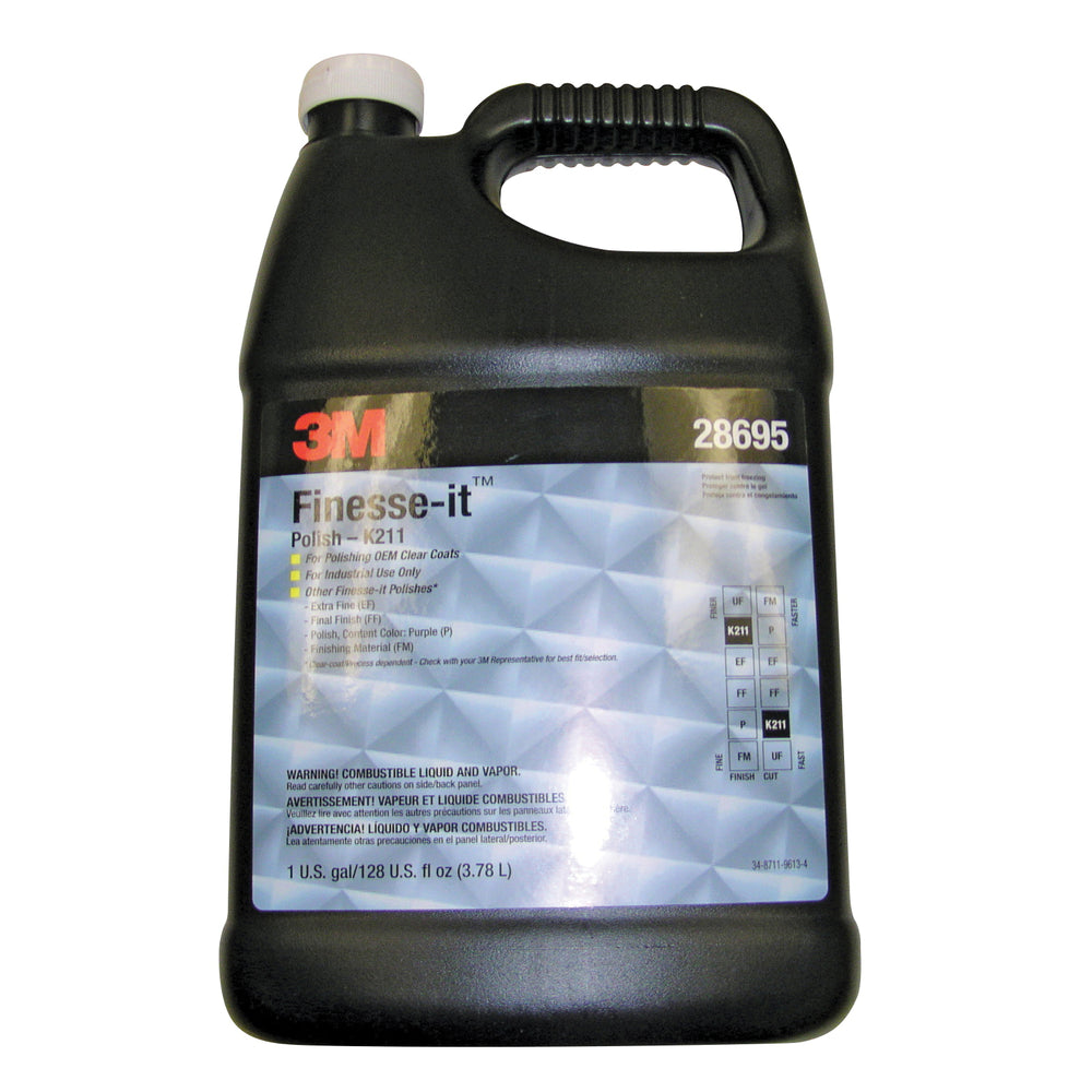 Polishing Compounds 3M AB28695 Finesse-It Polish 28695 K211 Gallon