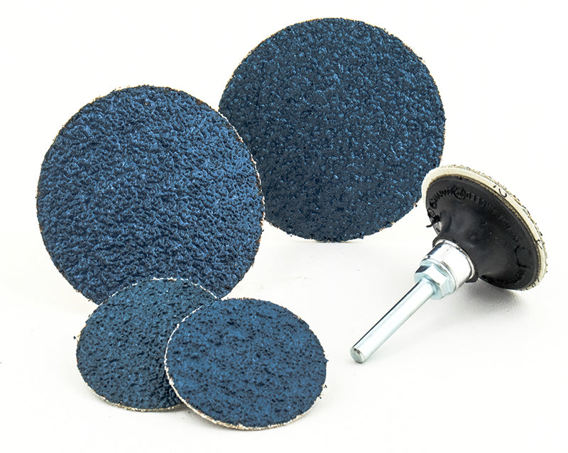 Type S Discs Sait 55424 2 Inch HD Quickchange Type S Laminated Cloth Disc 80 Grit Zirconia Alumina