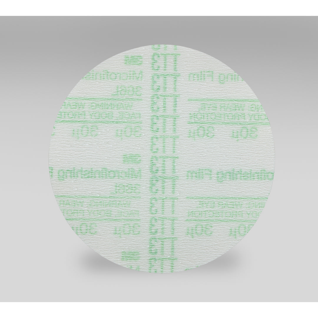 Velcro Discs 3M AB27760 6 Inch x Non-Vacuum 366L Aluminum Oxide 30 Grit Velcro Film Disc
