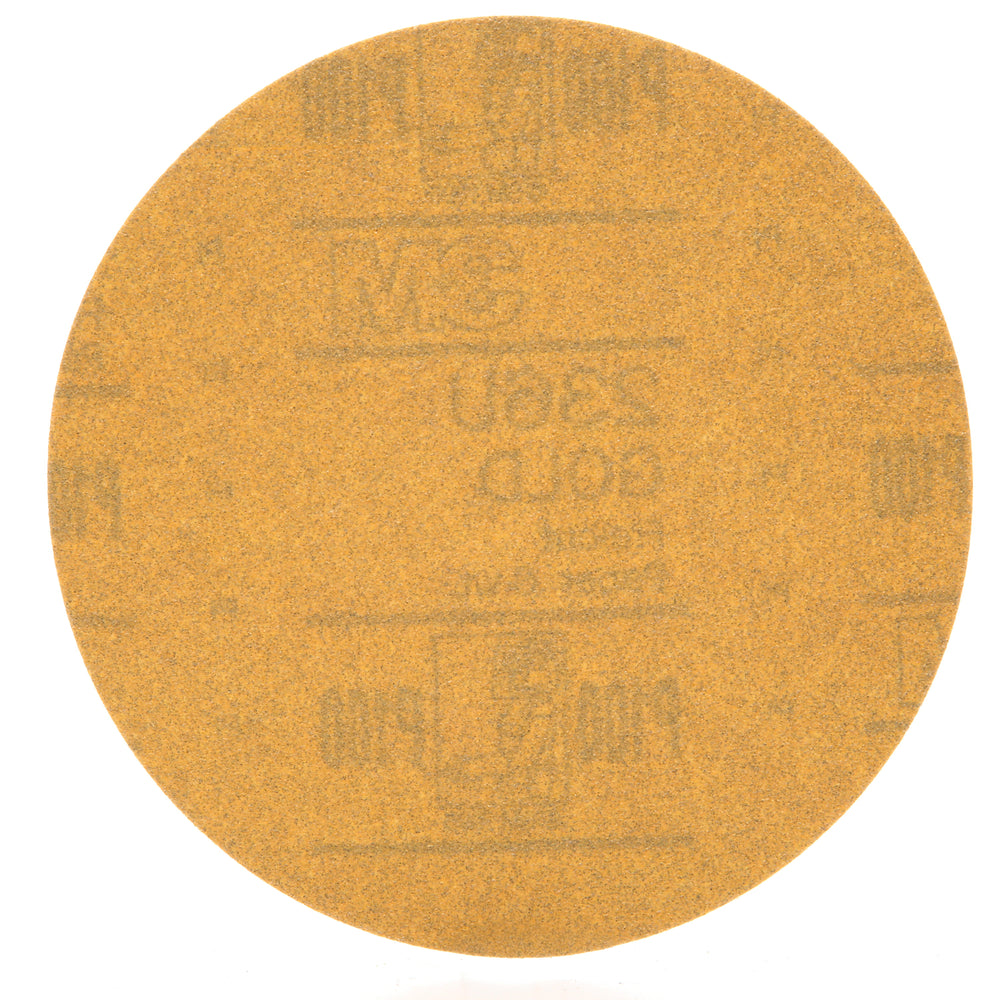 Velcro Discs 3M 982 6 Inch x Non-Vacuum 236U Aluminum Oxide 100 Grit Paper Velcro Disc