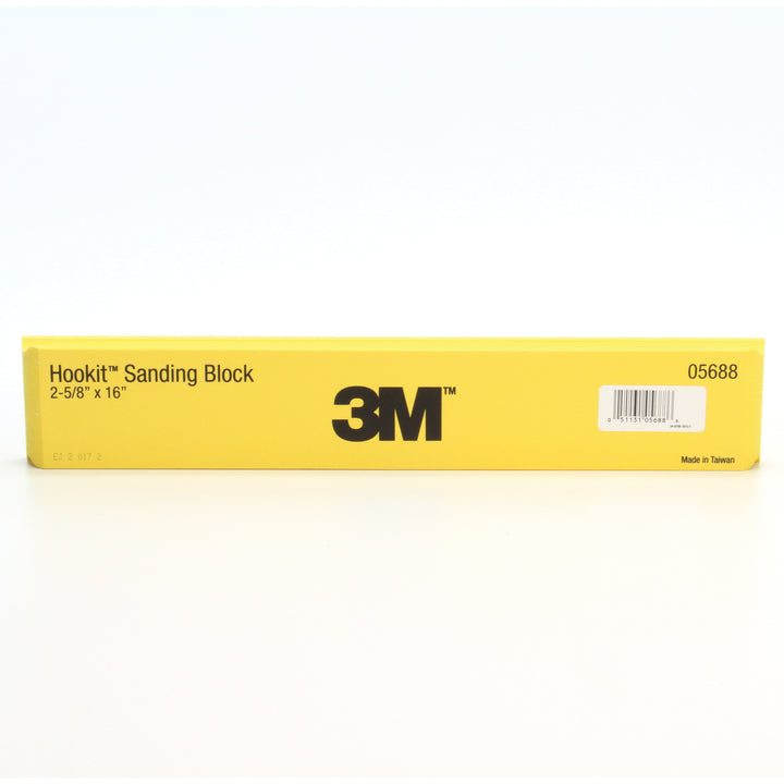 Sanding Blocks 3M 5688 Hookit Sanding Block 0568 1-1/2 in x 2-5/8 in x 16 in (3.8 cm x 6.6 cm x 40.6 cm)
