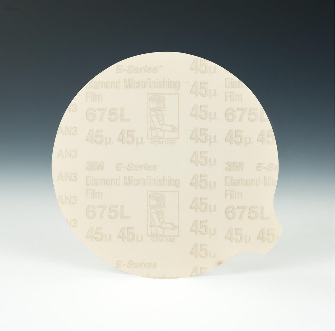 3M AM18052 3M 5INx40 m-Micron Grade Diamond Microfinishing Film PSA Disc 675L 3M 7100218052