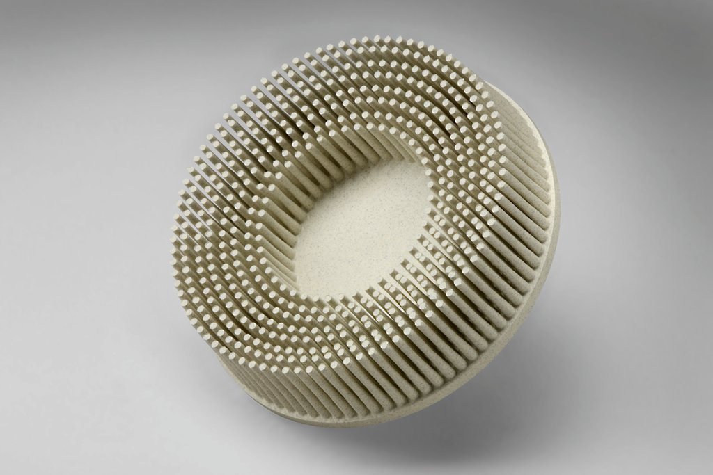 Bristle Discs 3M SB18737 Roloc Bristle Disc 3 Inch x 5/8 Inch Tapered (120 Grit)