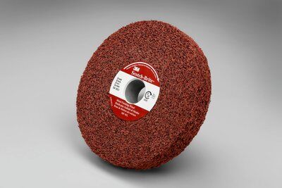 Non-woven Wheels 3M SM03943 Non-Woven Wheels Scotch-Brite Metal Finish 5A Medium 6x1x1