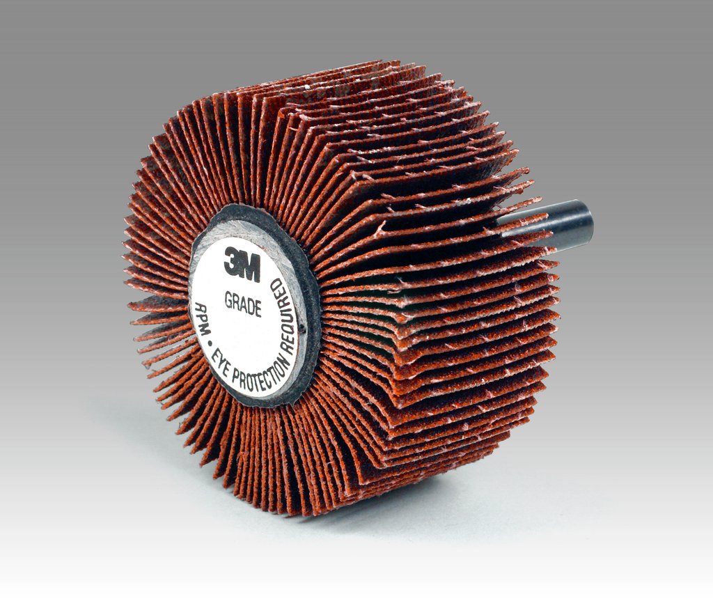 Flap Wheels 3M AB80761 Flap Wheel Type 8 747D 1 in x 1 in x 1/4 in 6 x-Weight