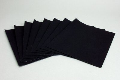 Closed coat Sanding Sheets 3M AB02432 Medium Grit Aluminum Oxide Emery Closed Coat Cloth Sanding Sheets J-Weight - 9 Inch x 11 Inch