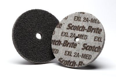 Non-woven Wheels 3M SB15531 Scotch-Brite Exl Unitized Wheel 3 in x 1/4 in x 1/4 in 2A Medium