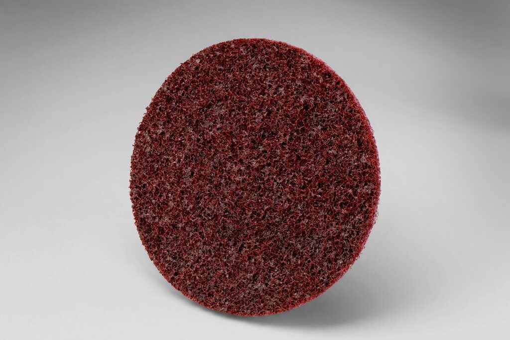 Roloc 3M SB29532 Scotch-Brite Roloc Surface Conditioning Disc TR 4 in x No Hole A Medium