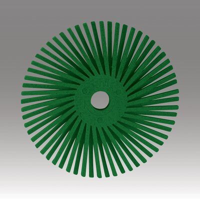 Bristle Discs 3M SB24276 Roloc Radial Bristle Disc RR-ZB 3 Inch (50 Grit)