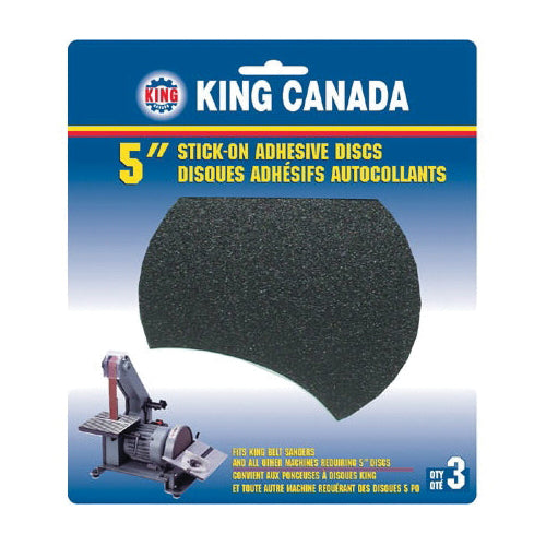 PSA Discs King Canada SD-5-K-80 Self Adhesive (PSA) Discs 5 Inch in 80 Grit