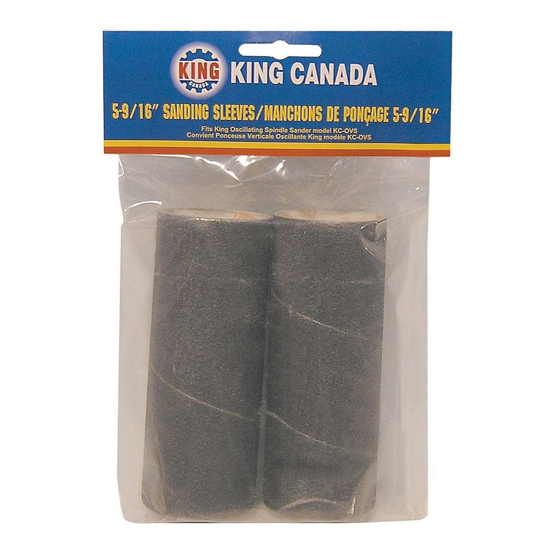King Canada SL-514-K-120 Sleeve, Abrasive, 5-9/16 x 1/4 x 120 Grit Pkg 3 King Canada SL-514-K-120