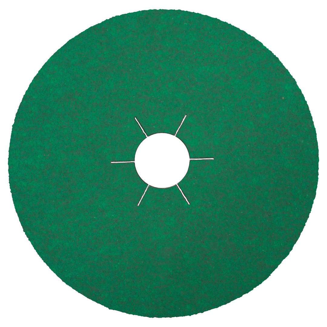 Fibre Discs Klingspor 204091 Fibre Disc 4-1/2 Inch x 7/8 Inch 120 Grit Hi-Pref Zirconia Alumina CS570