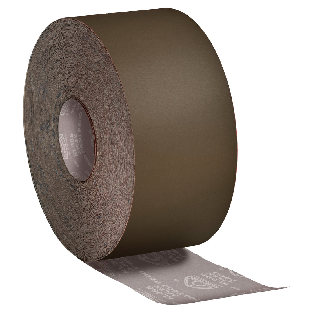 Shop sanding rolls Klingspor 218212 Cloth shop roll 4 Inch x 50m 180 grit KL385 Aluminum Oxide