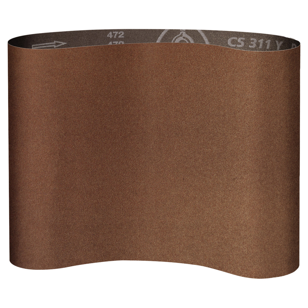 Wide Belts Klingspor 302904 25 Inch x 60 Inch Sanding Belt 100 Grit CS311Y Aluminum Oxide Y Polyester Backing