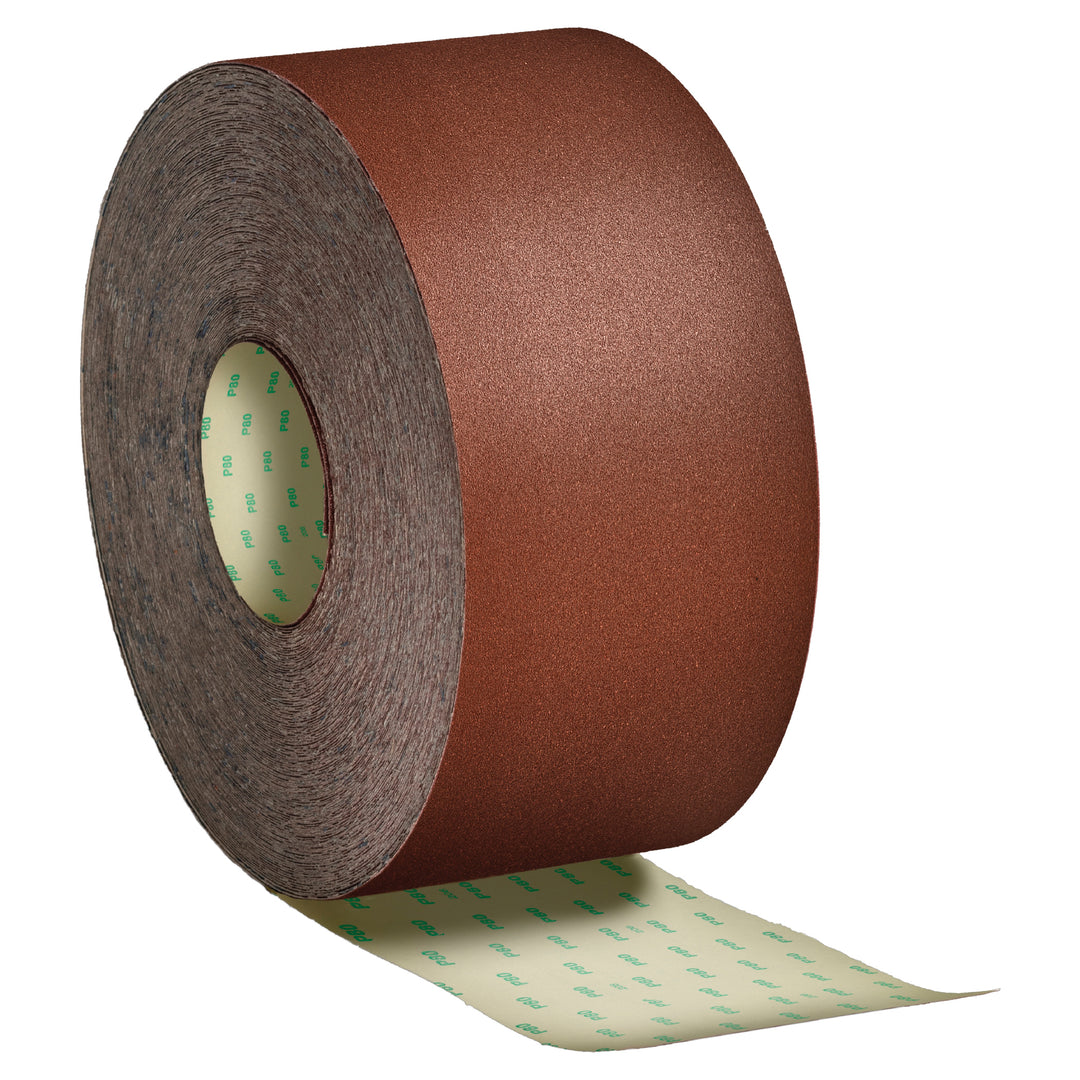 Drywall sanding roll Klingspor 293558 Drywall paper roll 3-1/2 Inch x 50m 100 grit PS22 Aluminum Oxide