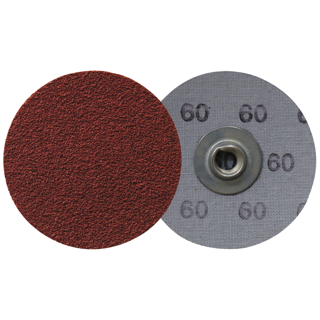 Type S Discs Klingspor 295222 3 Inch Quickchange Socatt Cloth Disc 80 Grit CS412Y Aluminum Oxide Y-Weight