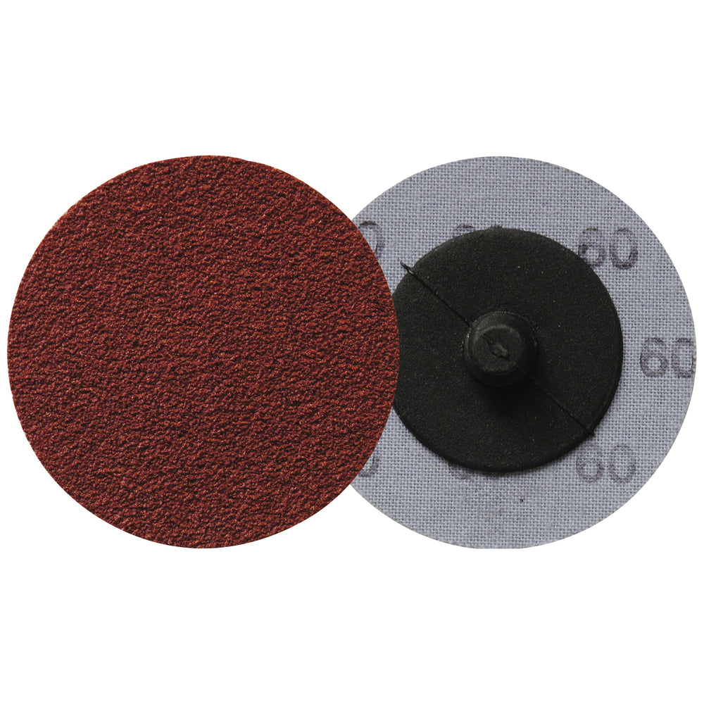 Type R Discs Klingspor 295207 2 Inch Quickchange Roloc Cloth Disc 36 Grit CS412Y Aluminum Oxide Y-Weight