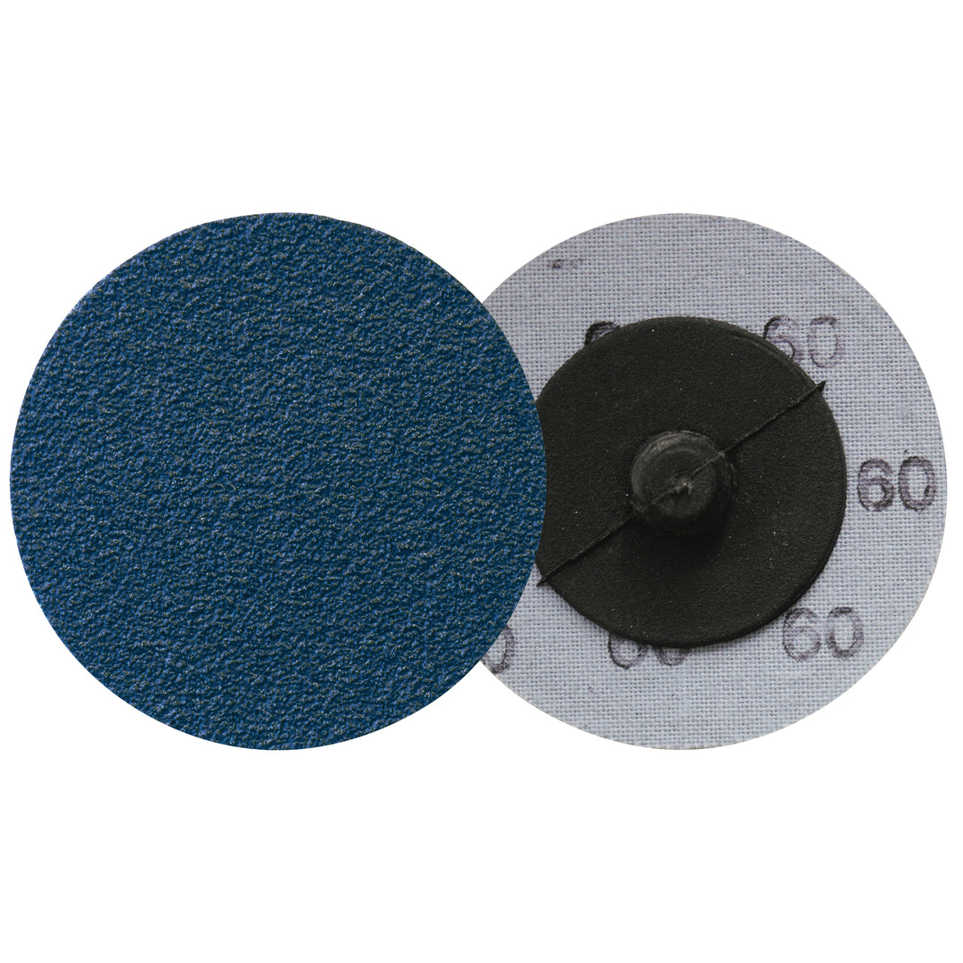 Type R Discs Klingspor 295310 2 Inch Quickchange Roloc Cloth Disc 80 Grit CS411Y Zirconia Alumina Y-Weight