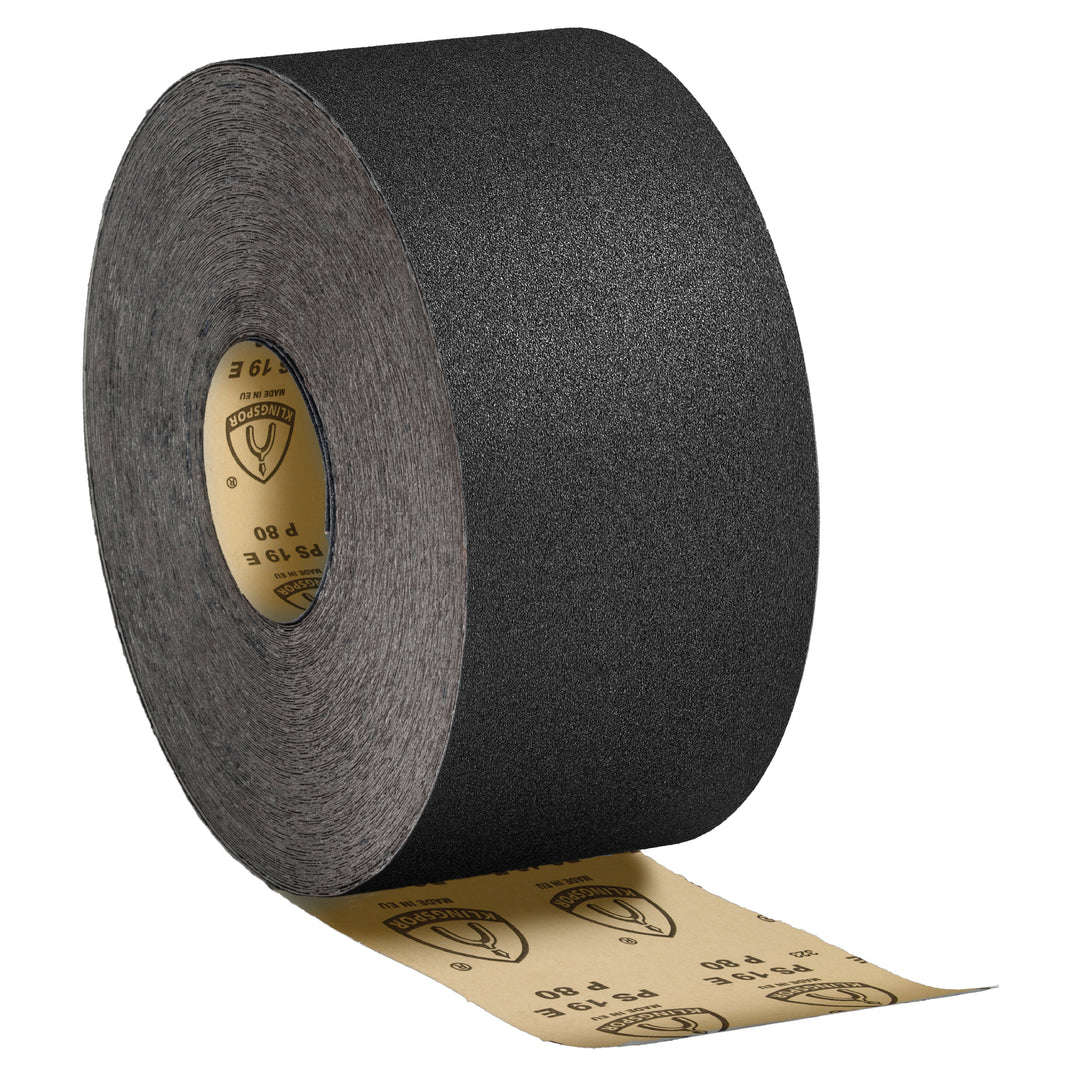 Floor sanding roll Klingspor 303878 Floor sanding roll 8 Inch x 50m 40 grit PS19E Silicon Carbide with paper backing