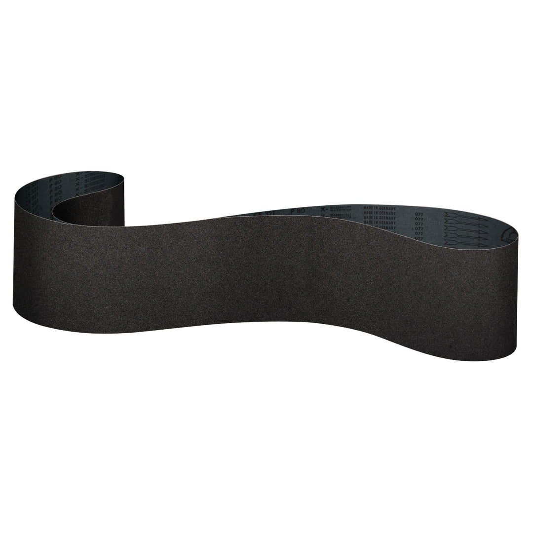 Portable Belts Klingspor 302755 3 Inch x 24 Inch Sanding Belt 220 Grit CS321X Silicon Carbide X Heavy Cotton Backing