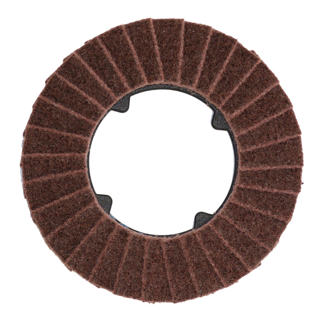 Flap Discs Klingspor 304079 Non-Woven Flap Discs CMT800 Very Fine 5 Inch (Convex 6 Degree)